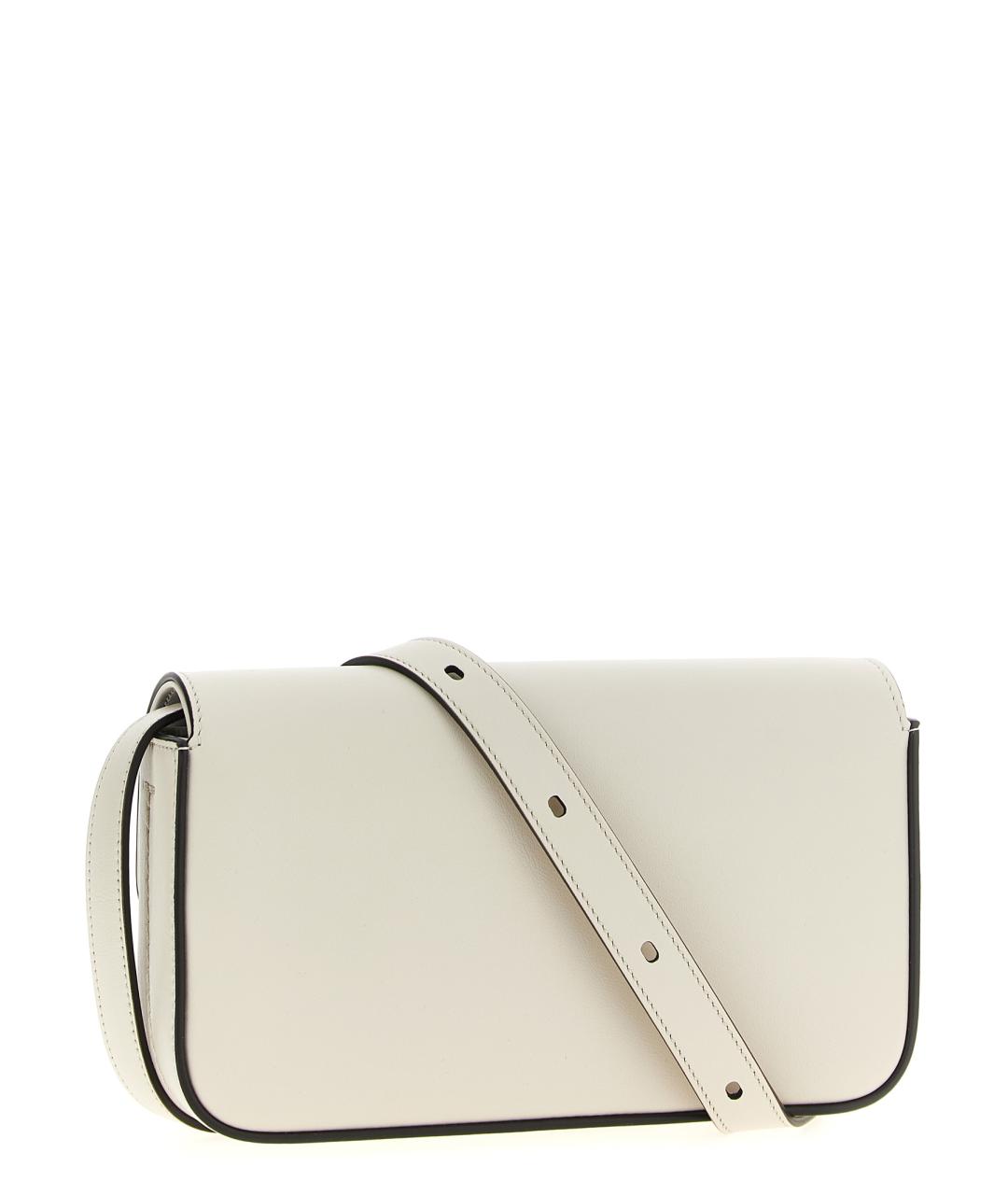 TOD'S Бежевая кожаная сумка через плечо, фото 2