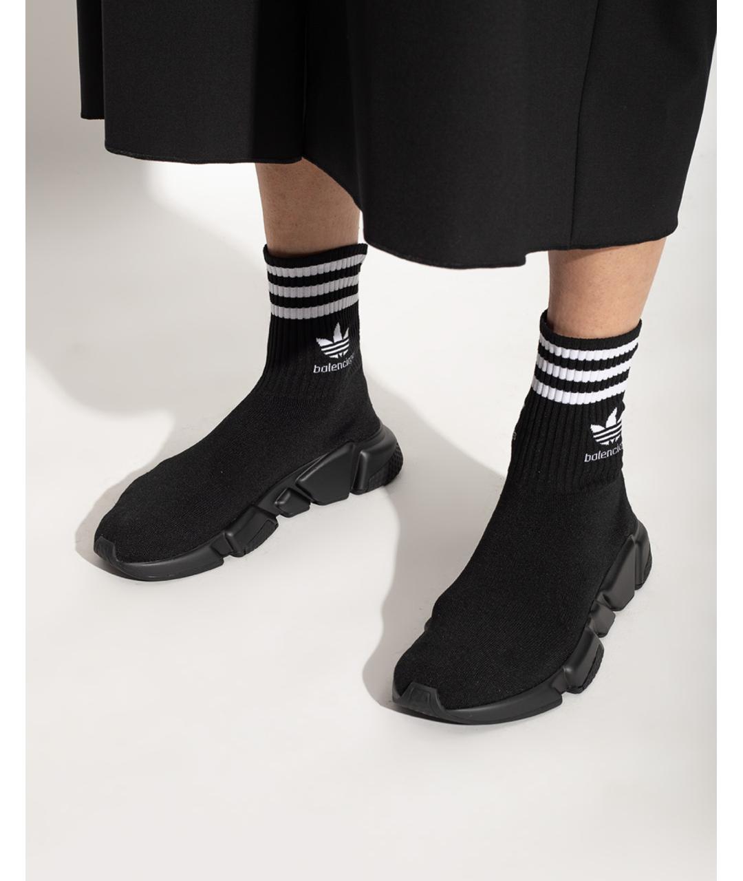 BALENCIAGA Черные кроссовки, фото 5
