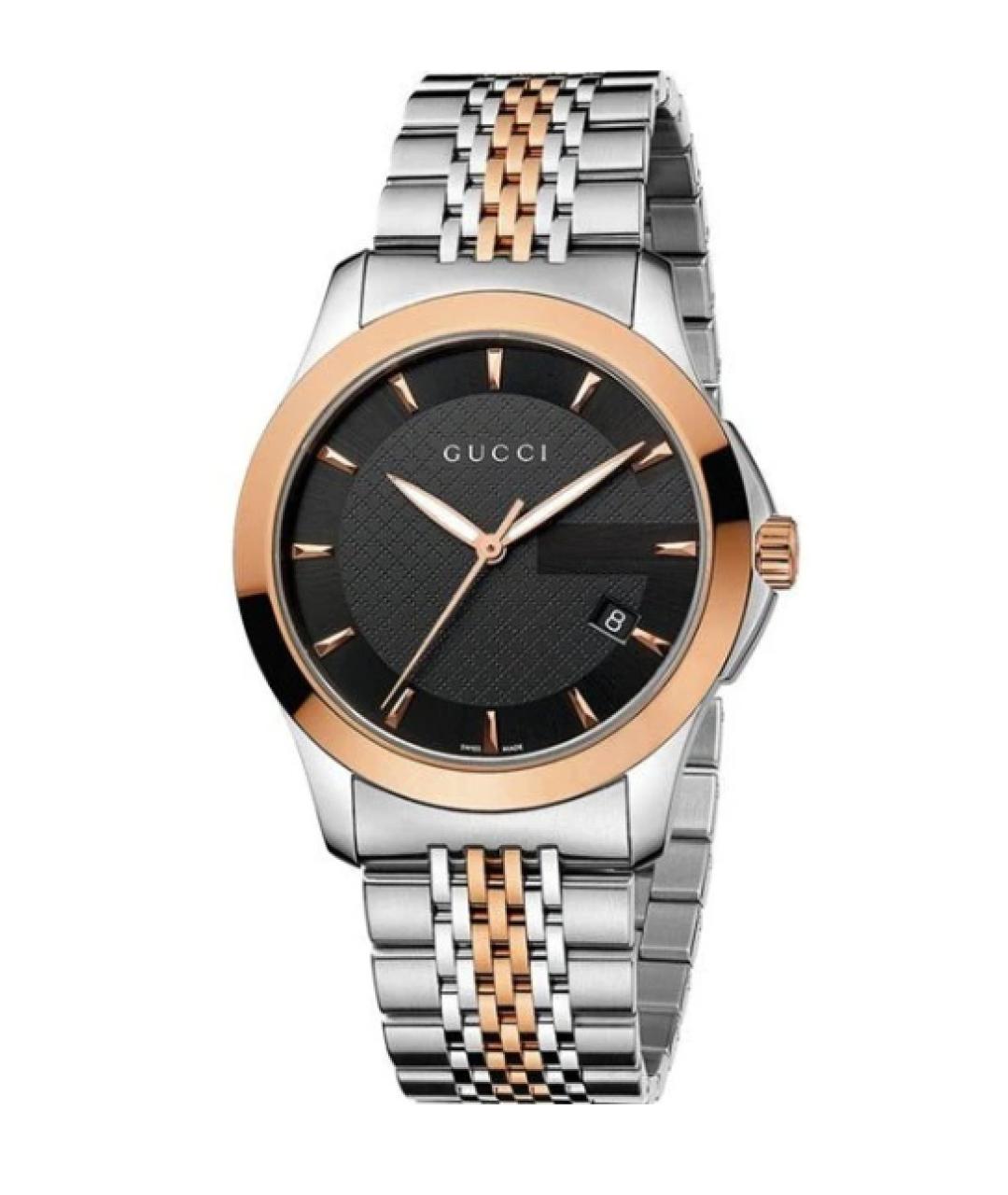 GUCCI Серебряные часы, фото 10