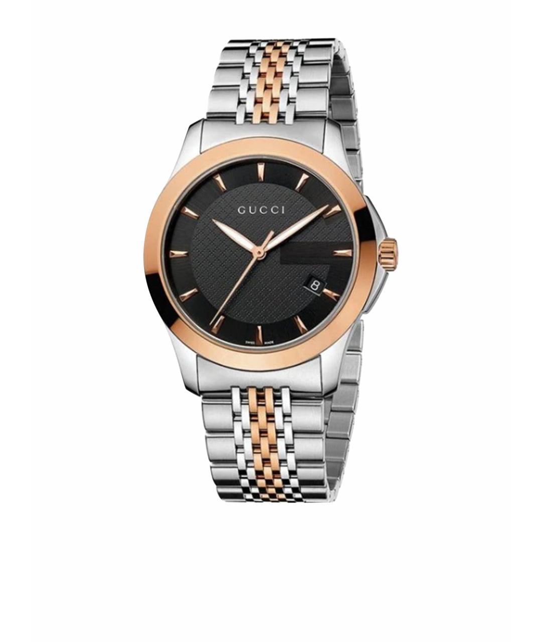 GUCCI Серебряные часы, фото 1