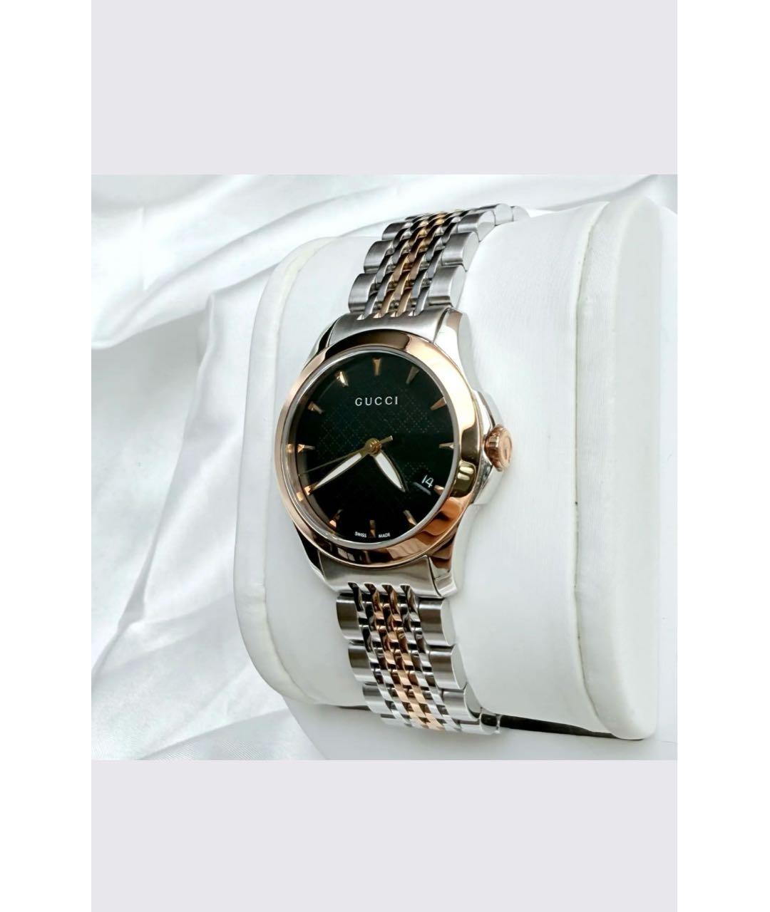 GUCCI Серебряные часы, фото 3
