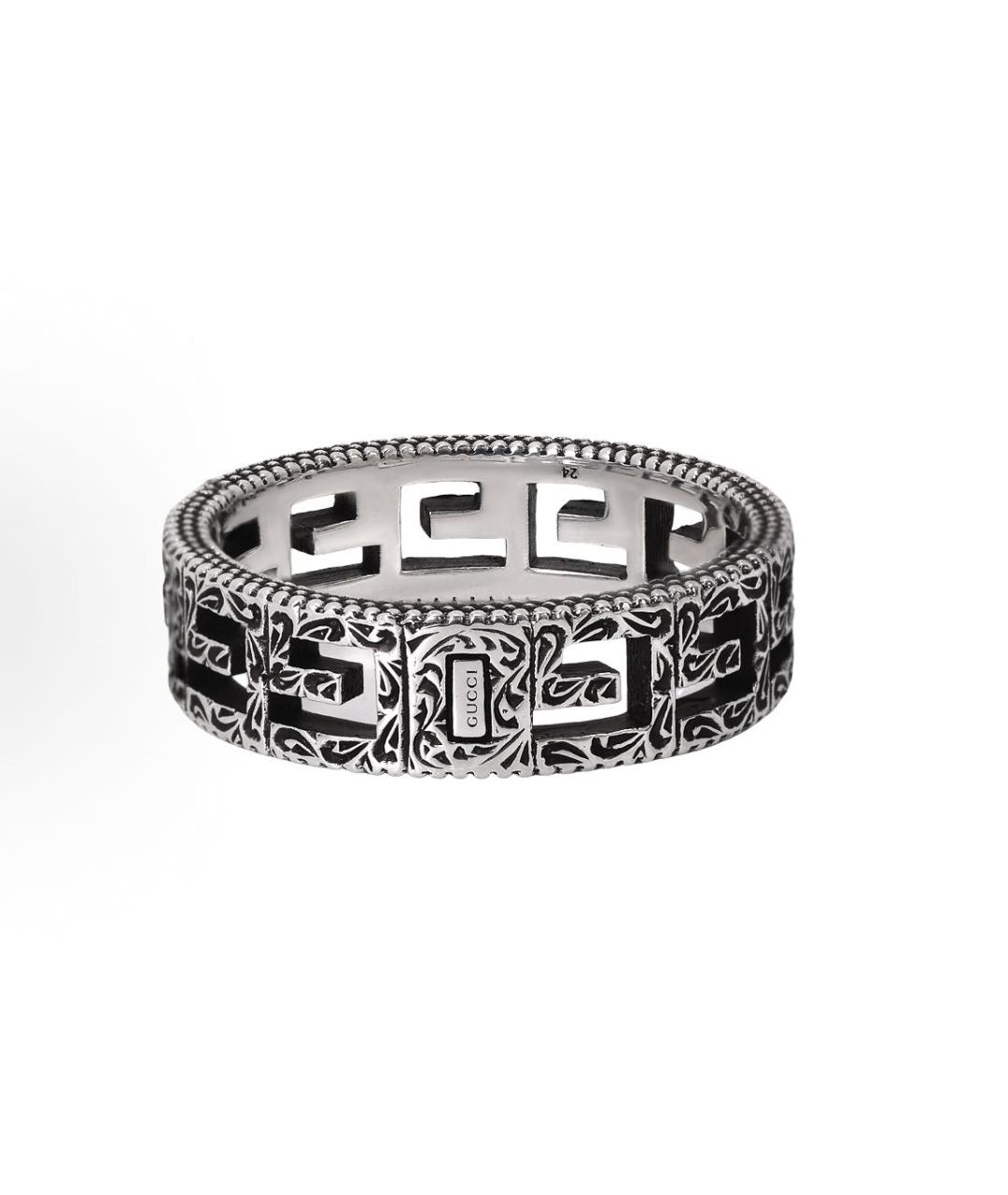 GUCCI Серебряное серебряное кольцо, фото 8