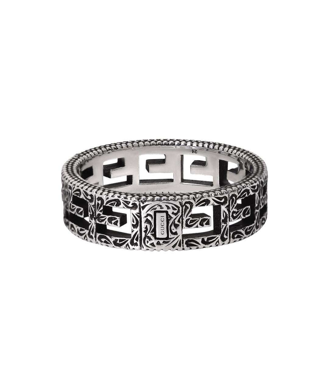 GUCCI Серебряное серебряное кольцо, фото 1