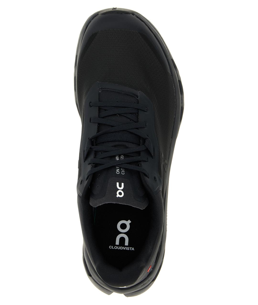 ON Черные синтетические низкие кроссовки / кеды, фото 4