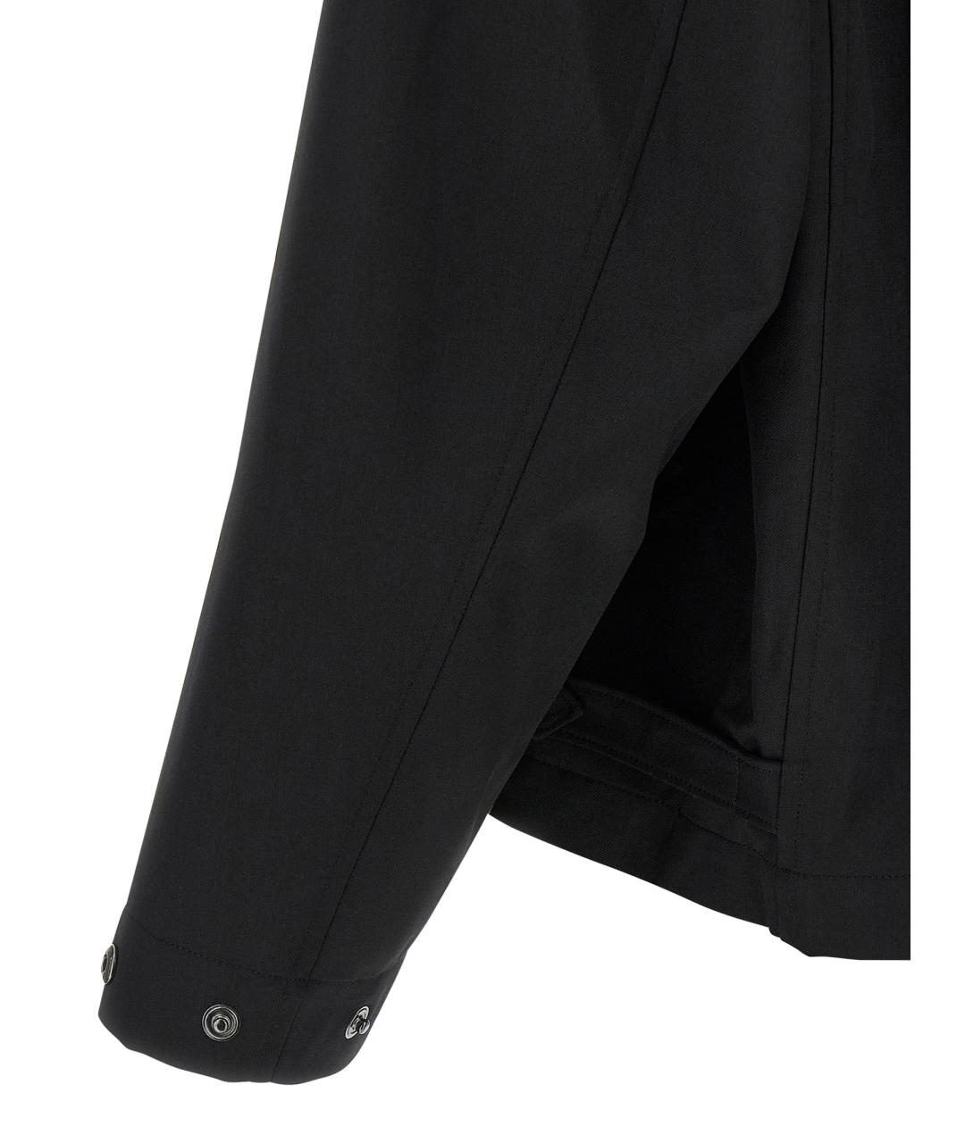 Y-3 Черная полиэстеровая куртка, фото 4