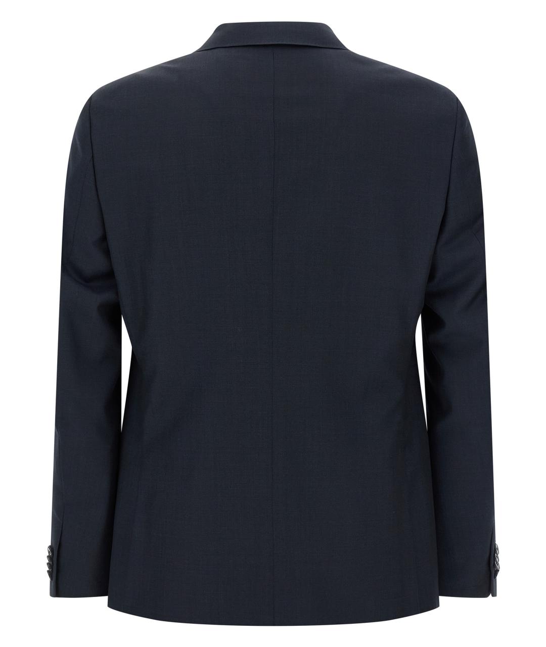 ZEGNA Темно-синий классический костюм, фото 2