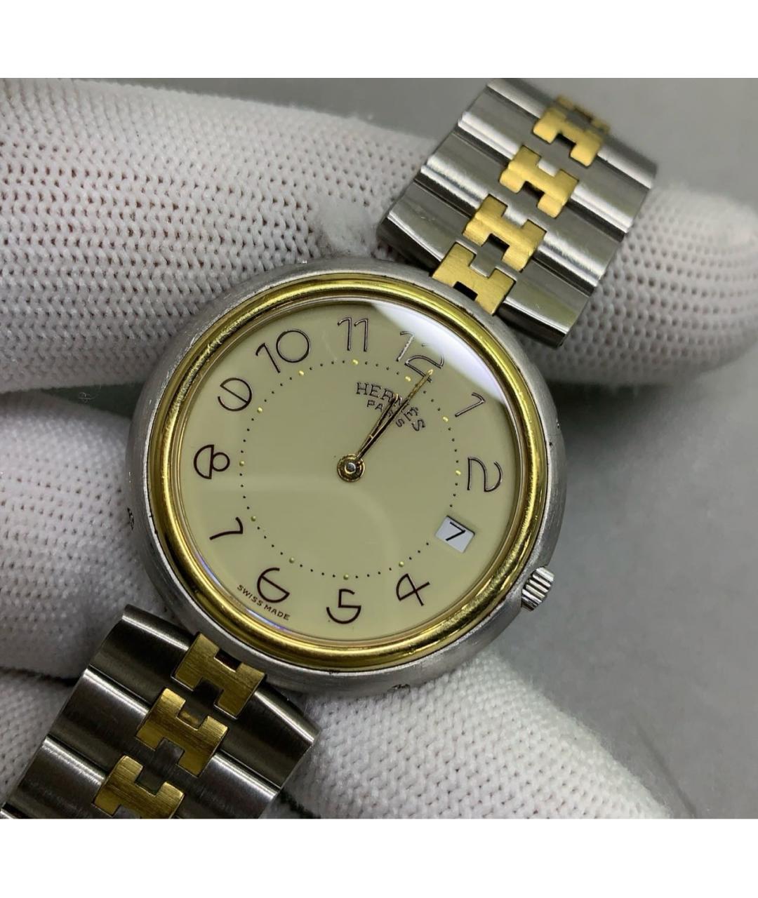 HERMES Серебряные часы, фото 2