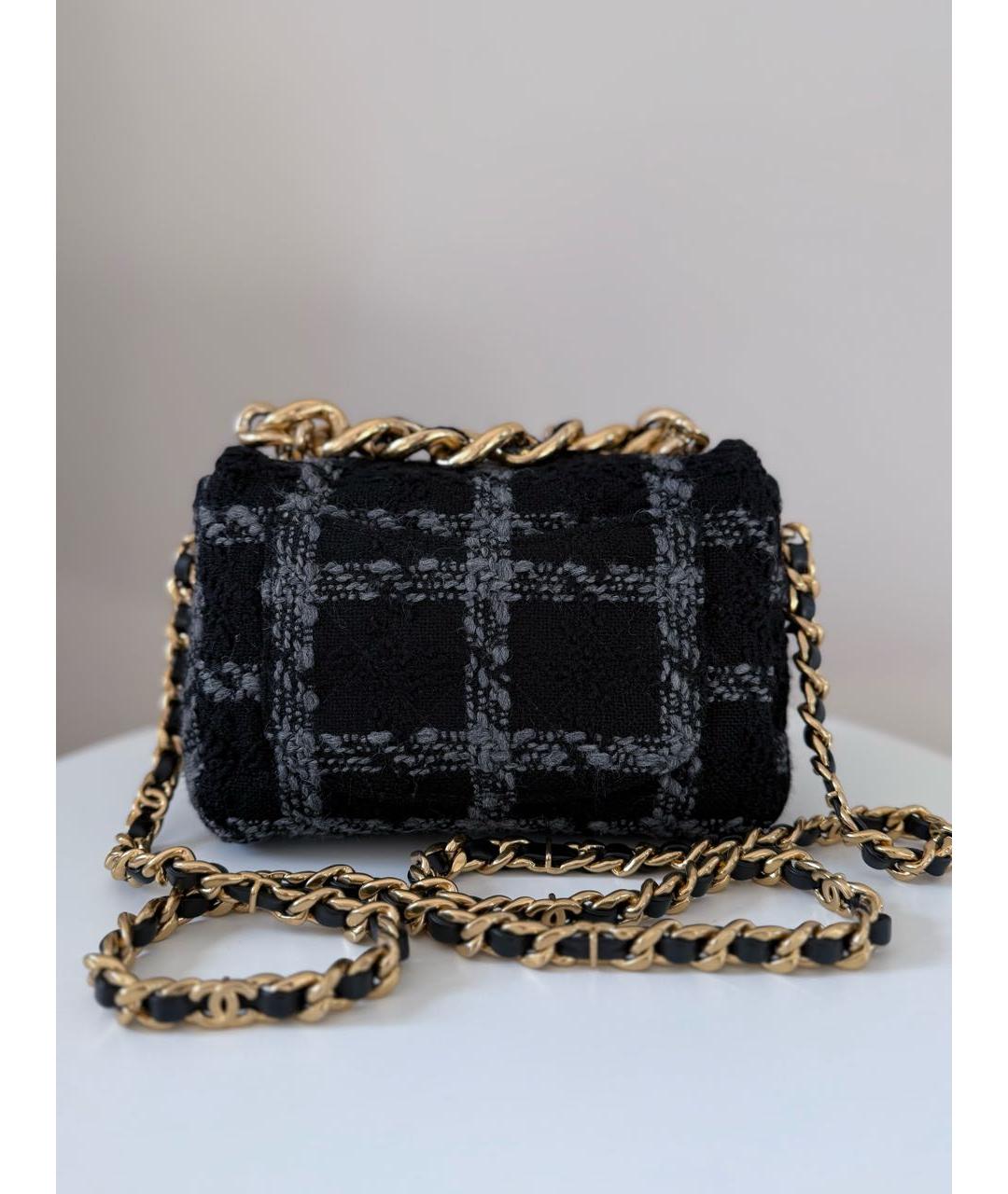 CHANEL Мульти твидовая сумка через плечо, фото 5