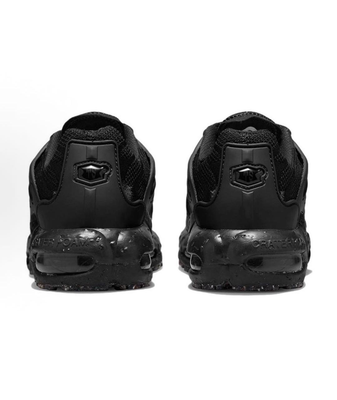 NIKE Черные замшевые низкие кроссовки / кеды, фото 4