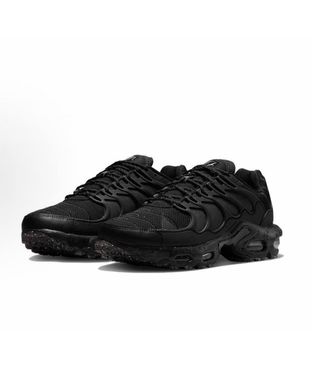 NIKE Черные замшевые низкие кроссовки / кеды, фото 2