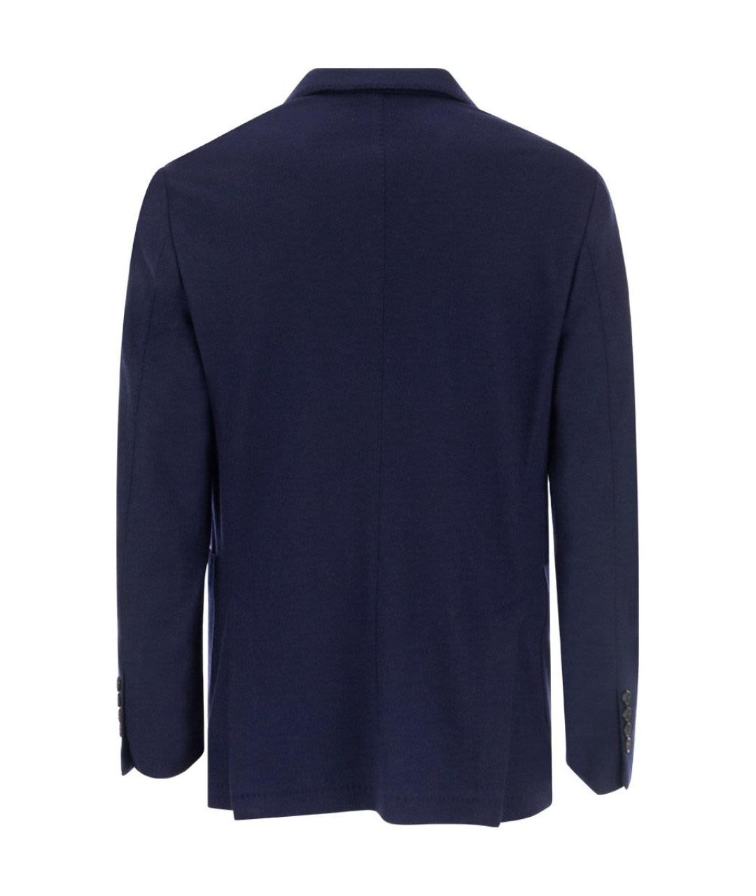 BRUNELLO CUCINELLI Синий кашемировый пиджак, фото 2