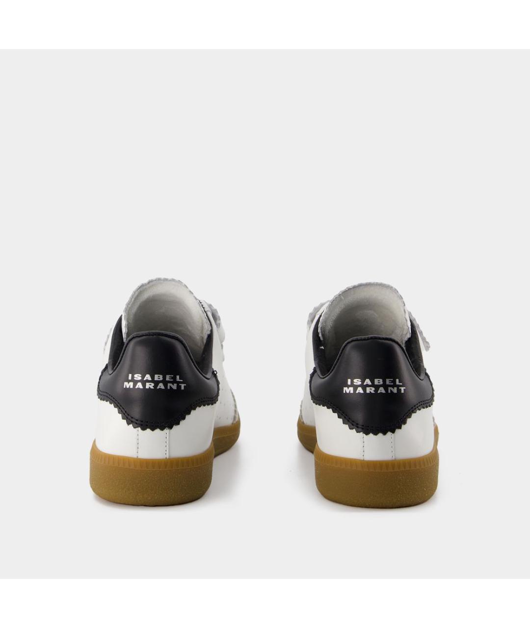 ISABEL MARANT Белые кожаные кеды, фото 3