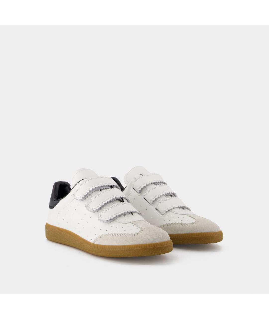 ISABEL MARANT Белые кожаные кеды, фото 2