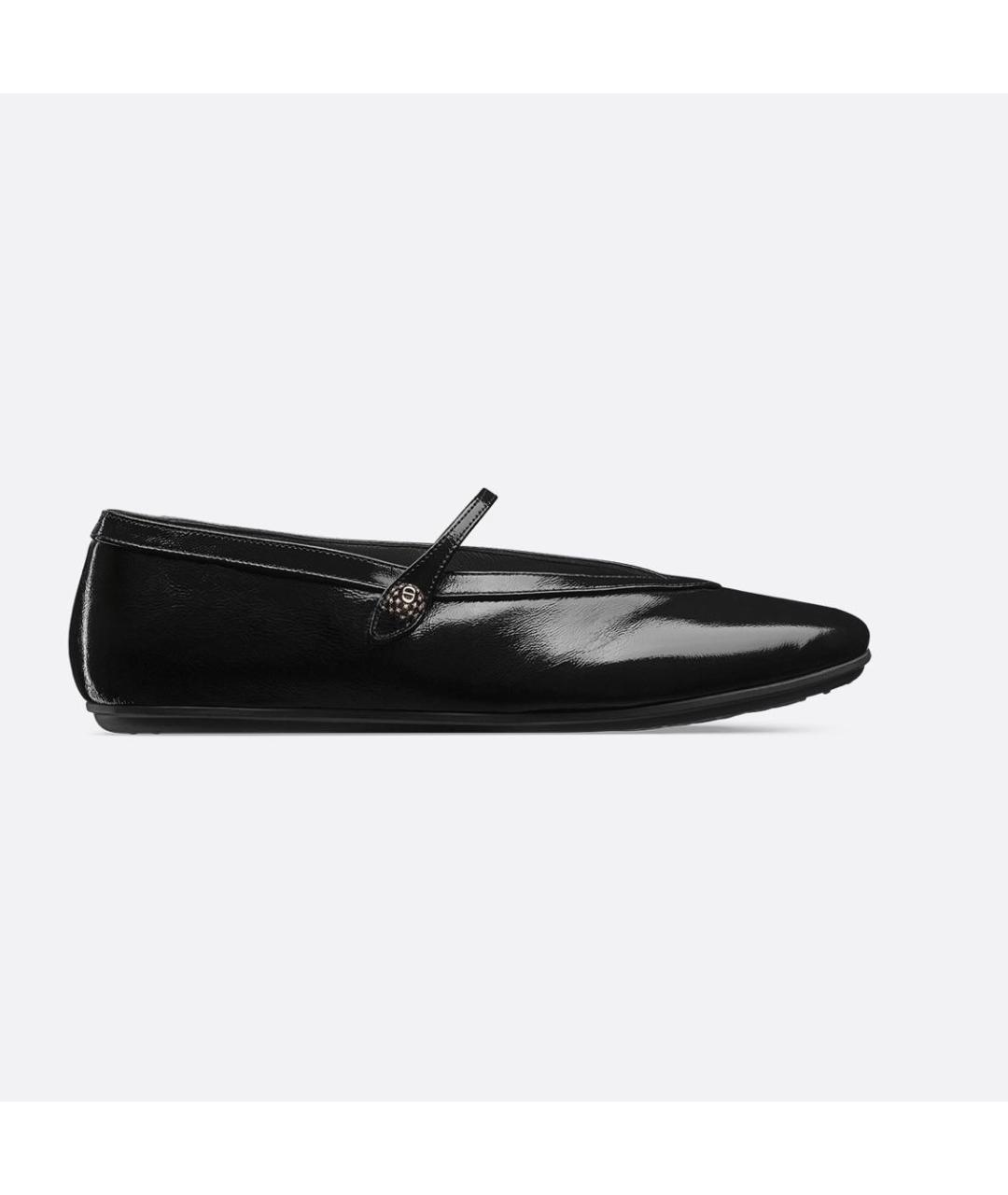 CHRISTIAN DIOR Черные балетки, фото 3