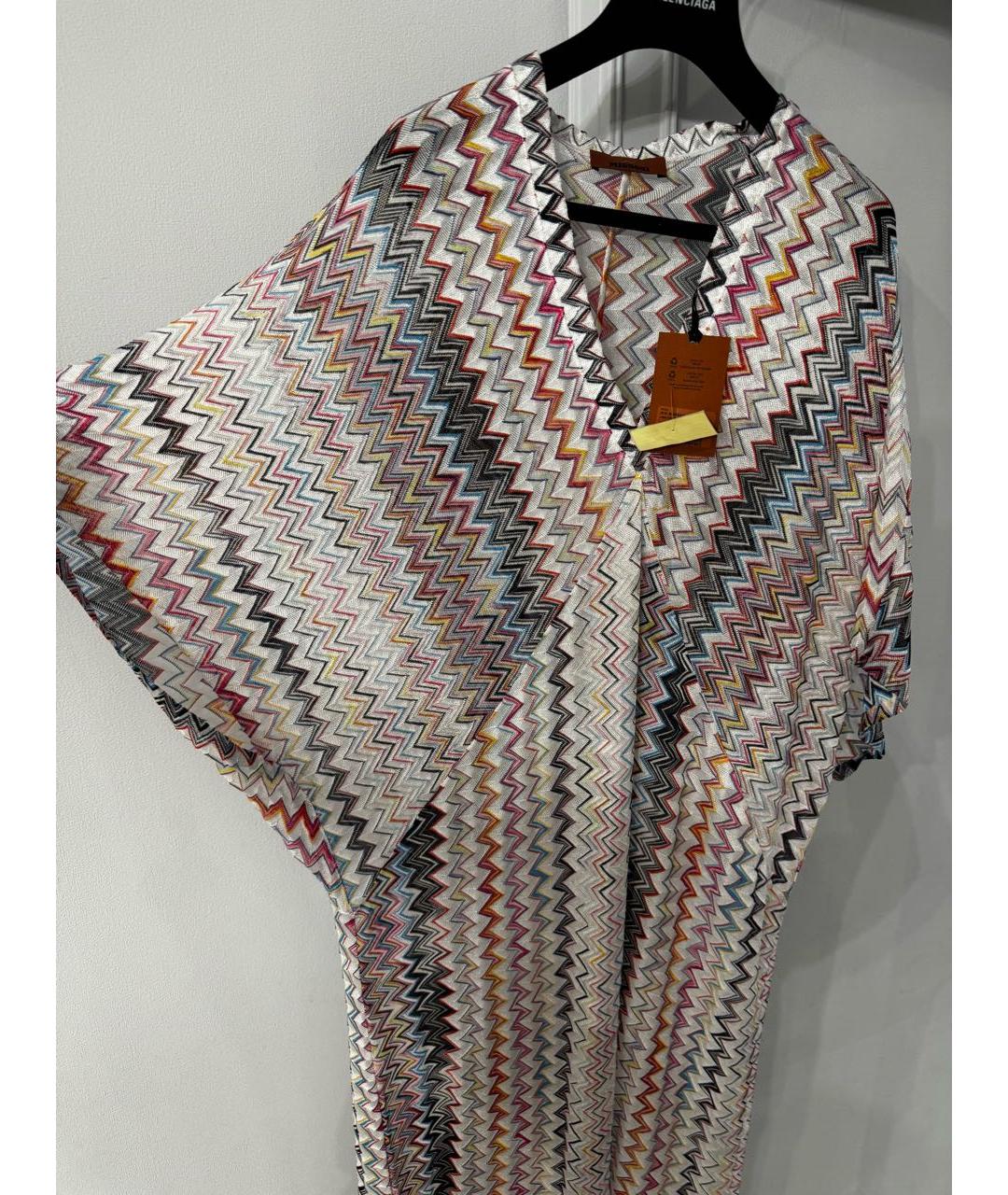 MISSONI Мульти вискозное платье, фото 5