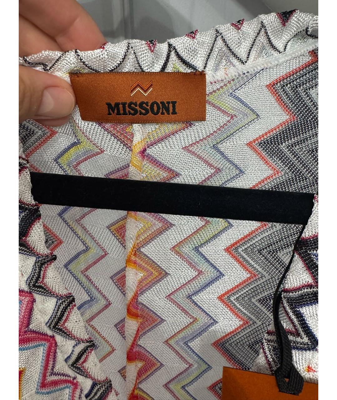 MISSONI Мульти вискозное платье, фото 3