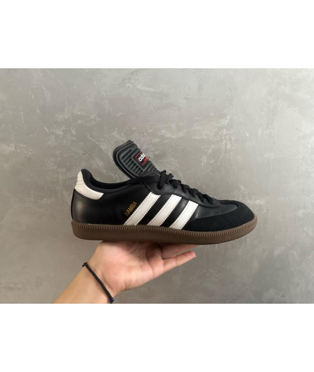 ADIDAS Черные замшевые кроссовки, фото 9