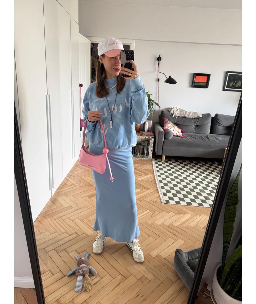 JACQUEMUS Розовая кожаная сумка через плечо, фото 5