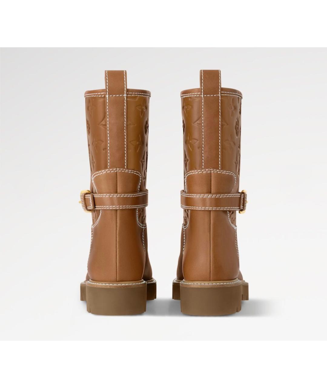 LOUIS VUITTON Кожаные сапоги, фото 3