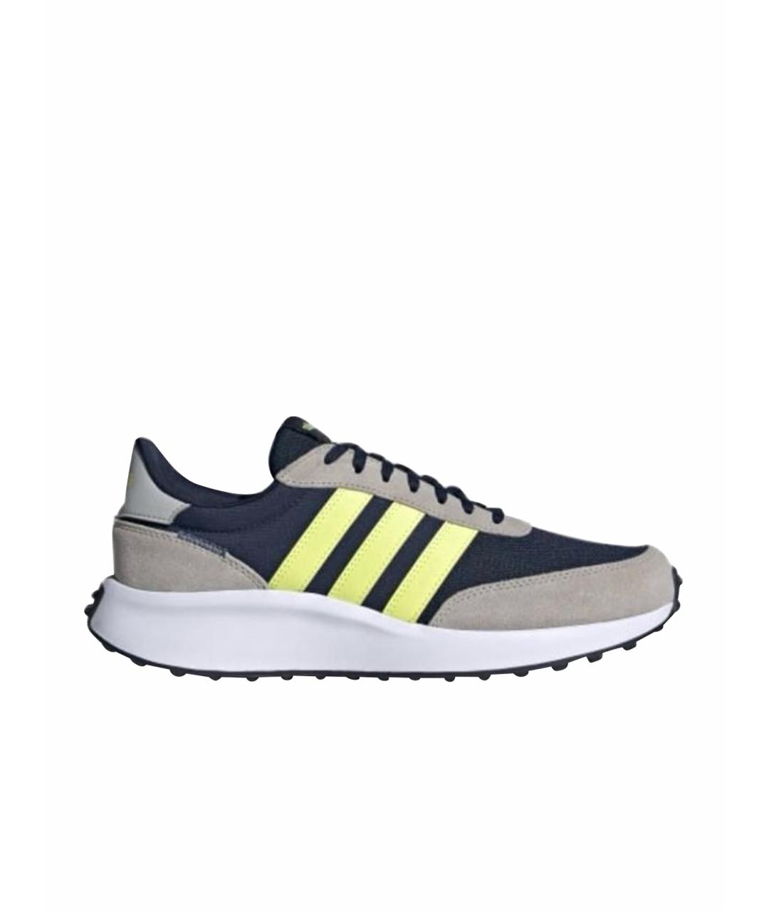 ADIDAS Серые текстильные кроссовки, фото 1