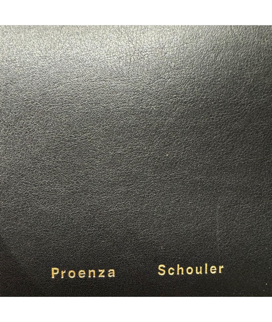 PROENZA SCHOULER Черная кожаная сумка тоут, фото 6