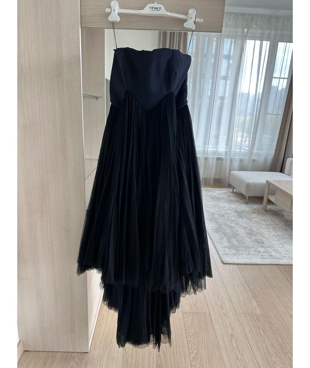 CHRISTIAN DIOR Мульти полиамидовое вечернее платье, фото 8