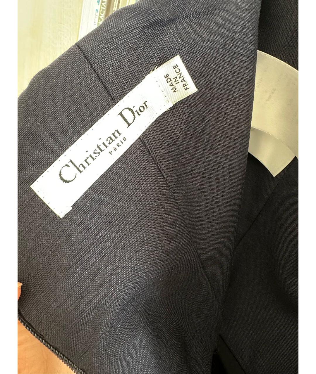 CHRISTIAN DIOR Мульти полиамидовое вечернее платье, фото 6