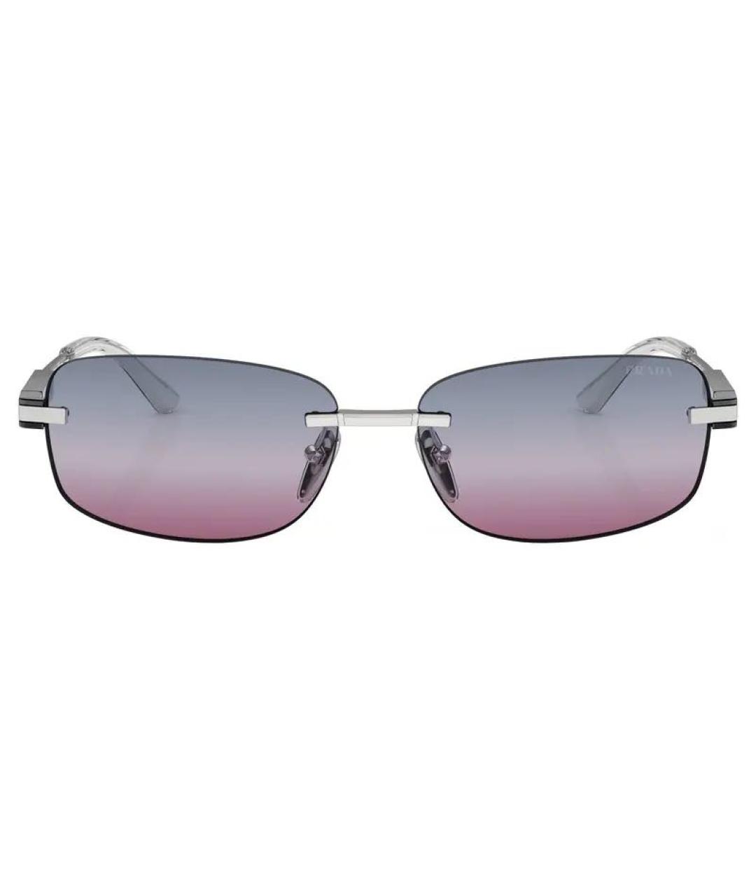 PRADA Мульти металлические солнцезащитные очки, фото 1