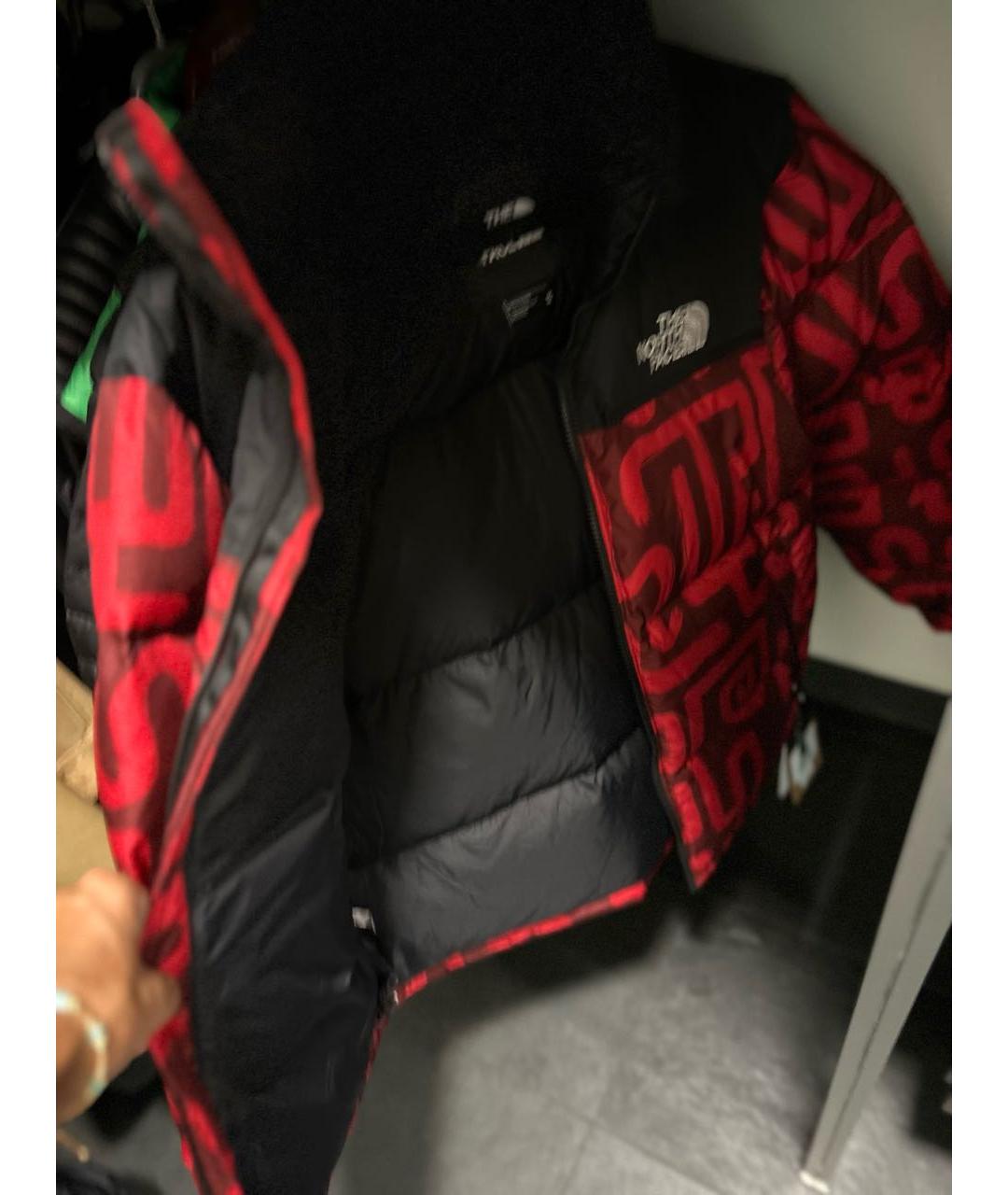 THE NORTH FACE Красная полиуретановая куртка, фото 6