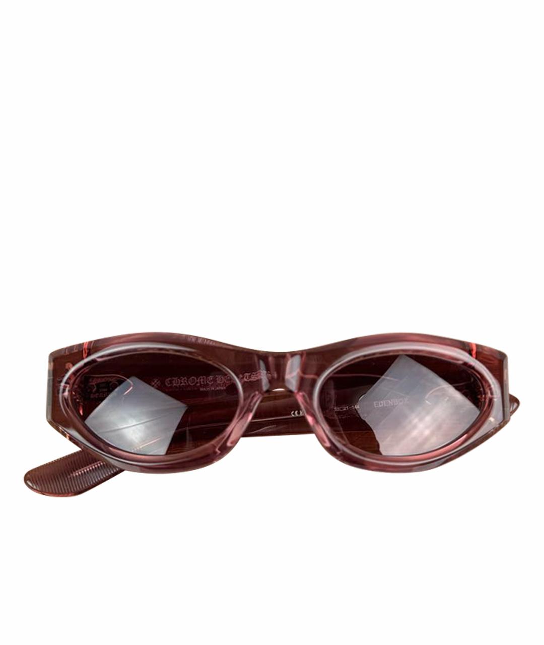 CHROME HEARTS Коралловые пластиковые солнцезащитные очки, фото 1