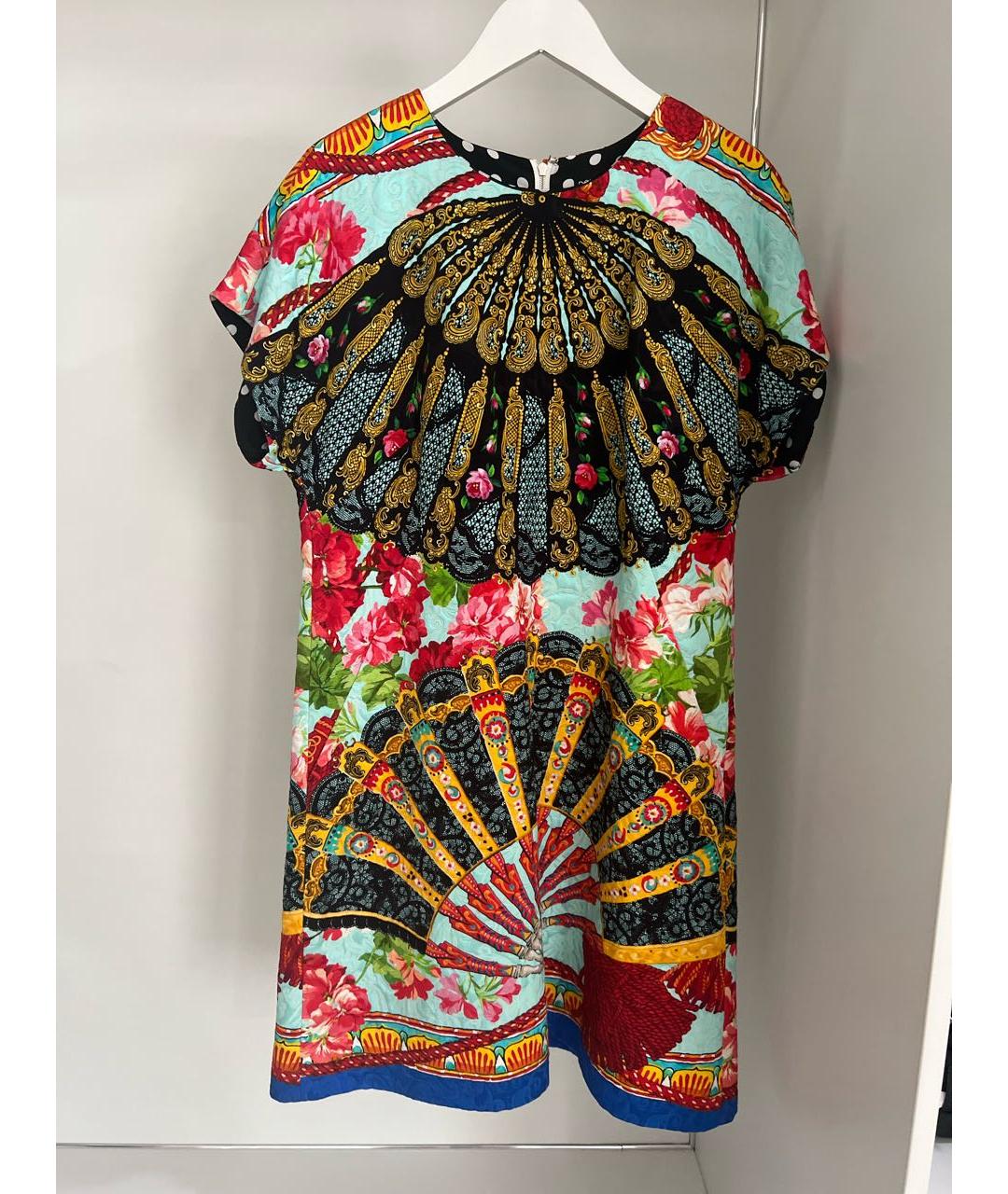 DOLCE&GABBANA Полиэстеровое платье, фото 6