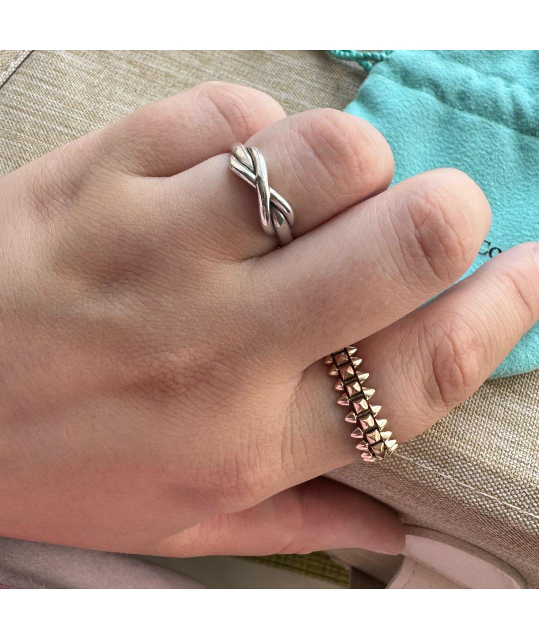TIFFANY&CO Серебряное серебряное кольцо, фото 7