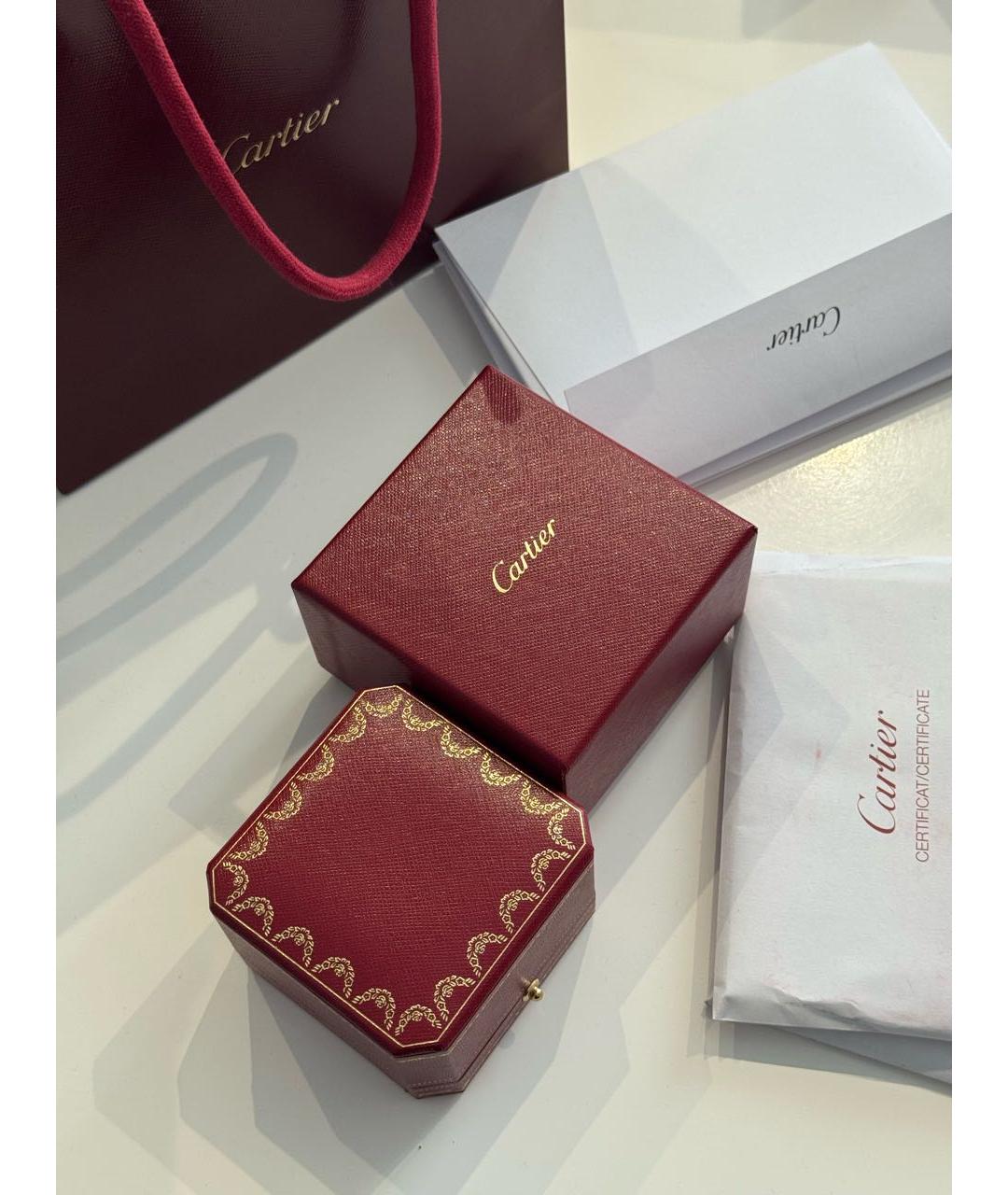 CARTIER Серебряное кольцо из белого золота, фото 4