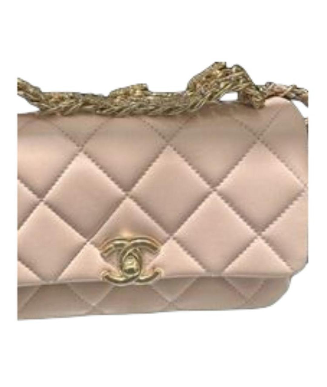 CHANEL Розовая сумка через плечо, фото 3