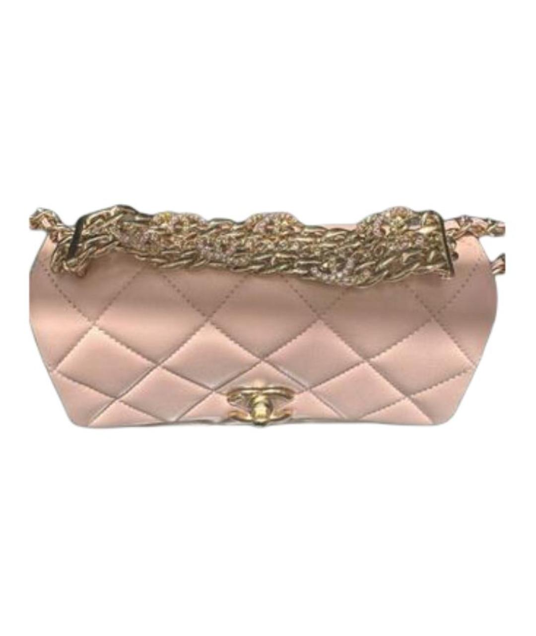CHANEL Розовая сумка через плечо, фото 2