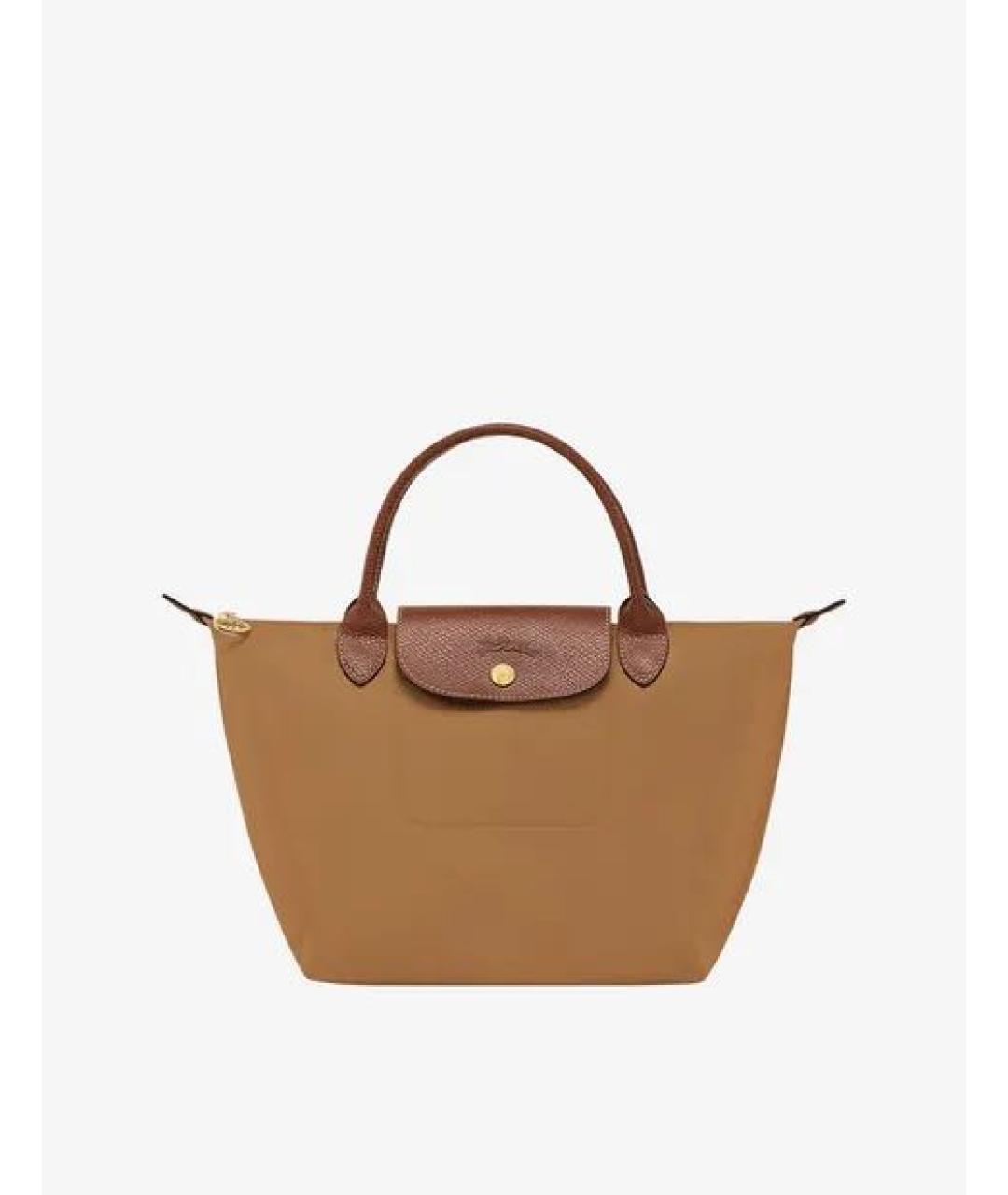 LONGCHAMP Бежевая сумка тоут, фото 7