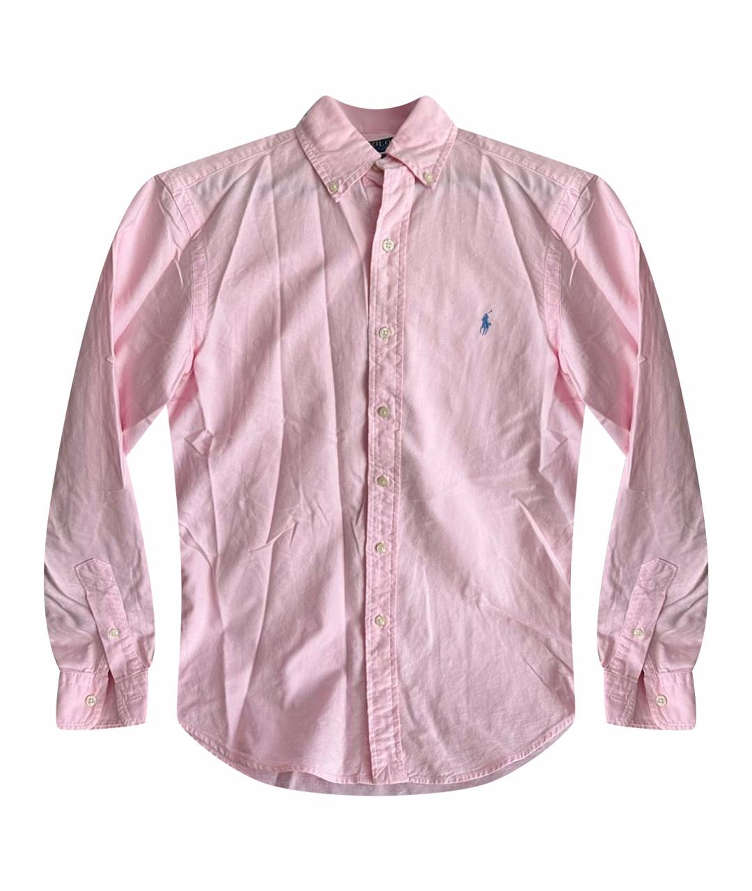 POLO RALPH LAUREN Розовая хлопковая рубашка, фото 1