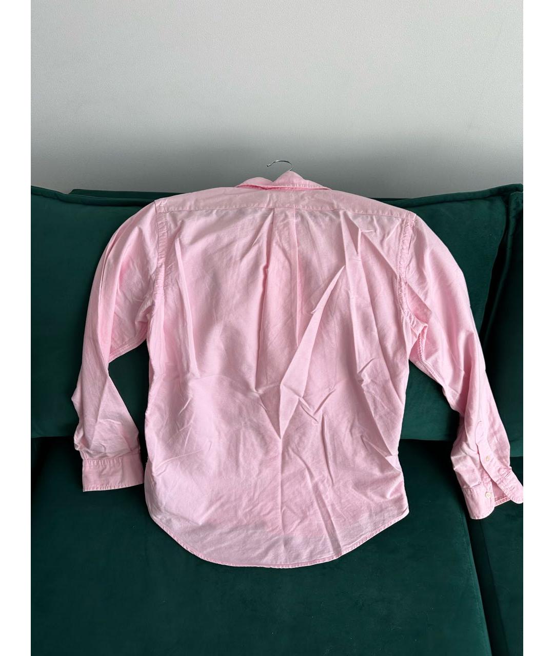 POLO RALPH LAUREN Розовая хлопковая рубашка, фото 2
