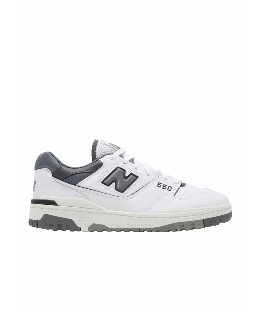 NEW BALANCE Белые кожаные кроссовки, фото 1