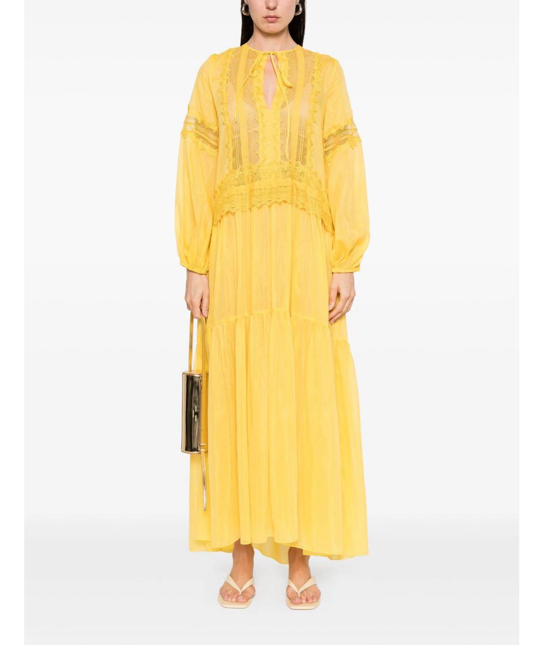 ERMANNO SCERVINO Желтое платье, фото 2