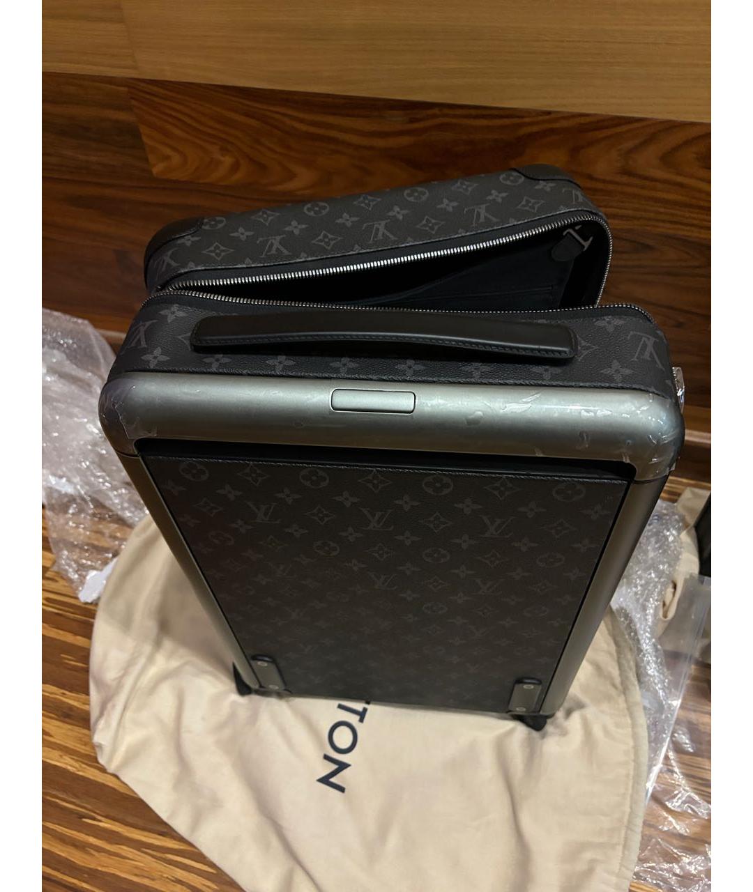 LOUIS VUITTON Черный чемодан, фото 8