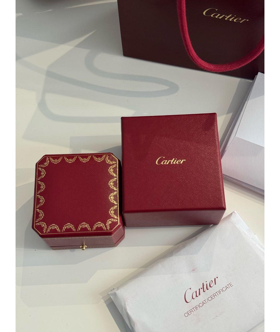 CARTIER Серебряное кольцо из белого золота, фото 3