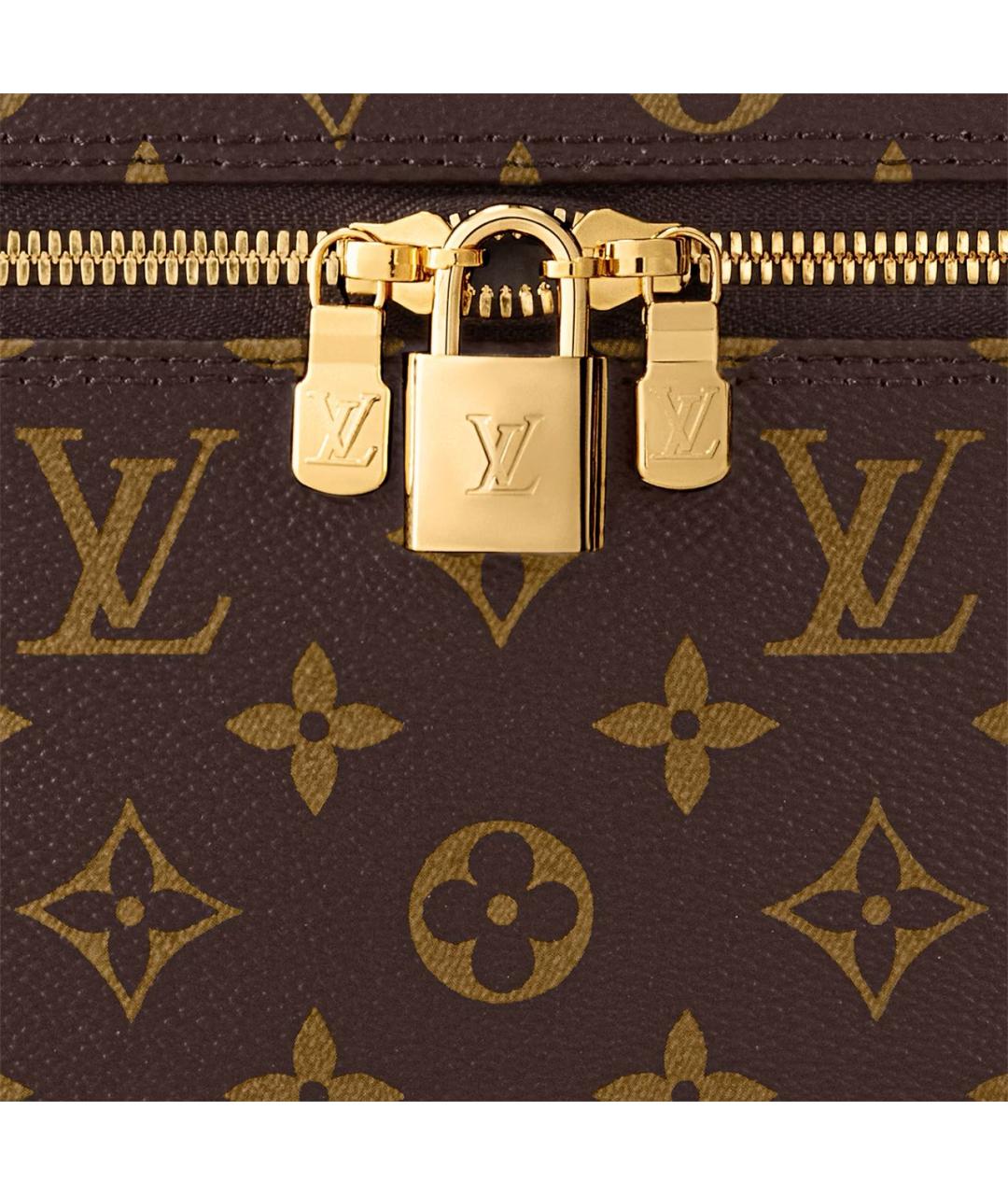 LOUIS VUITTON Коричневая кожаная сумка через плечо, фото 6