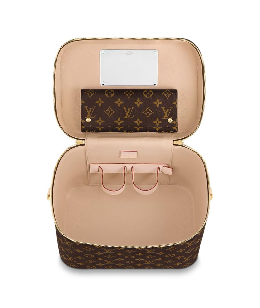 LOUIS VUITTON Коричневая кожаная сумка через плечо, фото 4