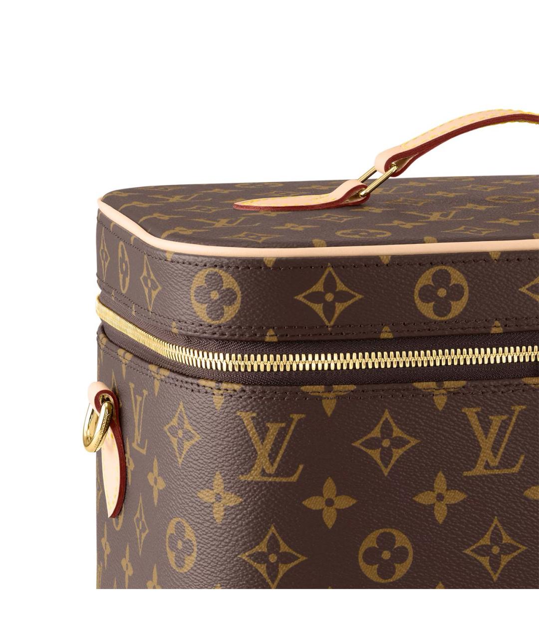 LOUIS VUITTON Коричневая кожаная сумка через плечо, фото 2