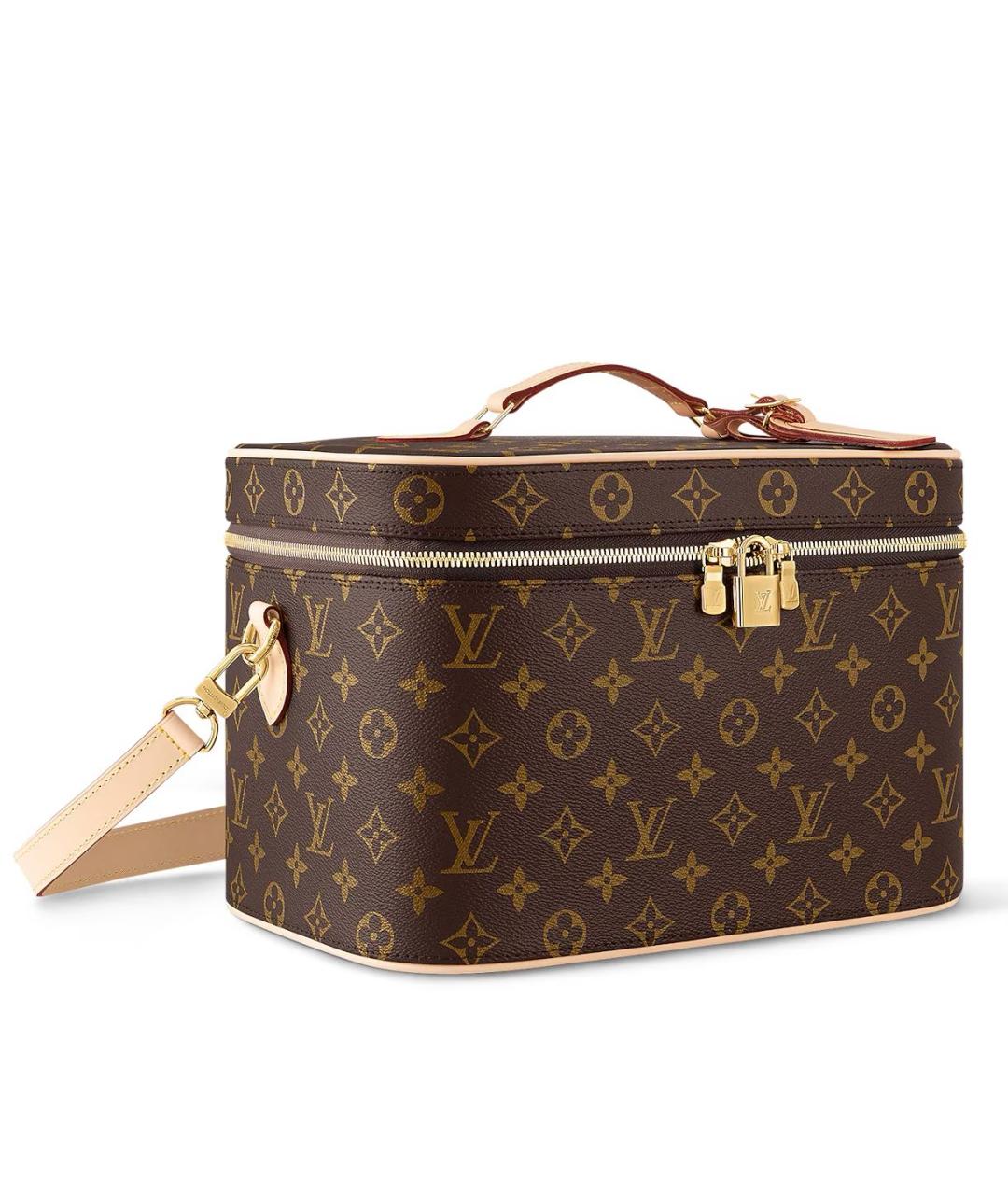 LOUIS VUITTON Коричневая кожаная сумка через плечо, фото 3