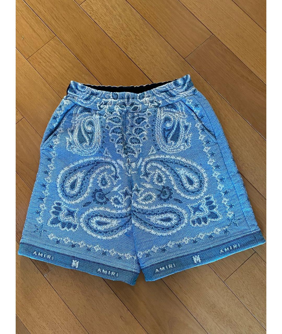 AMIRI Мульти хлопковые шорты, фото 9