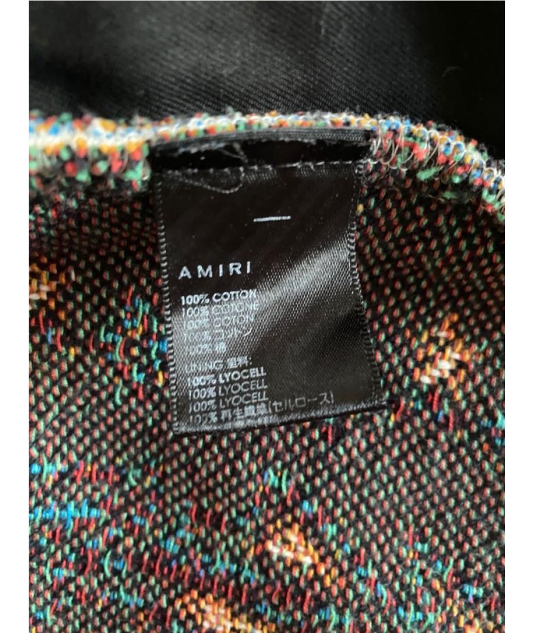 AMIRI Мульти хлопковые шорты, фото 7