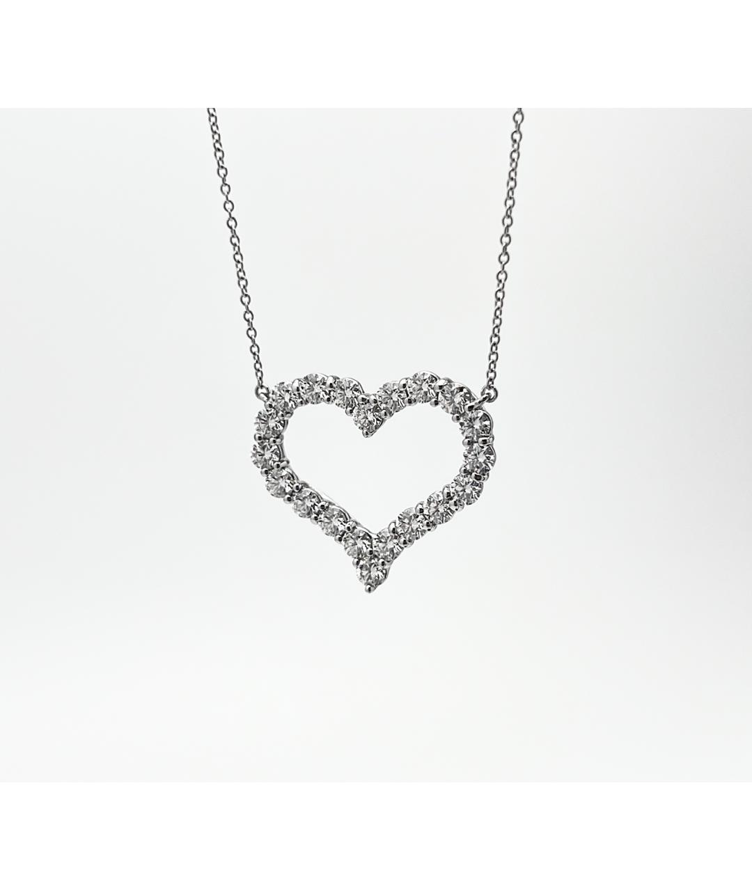 TIFFANY&CO Серебряное платиновое колье, фото 2