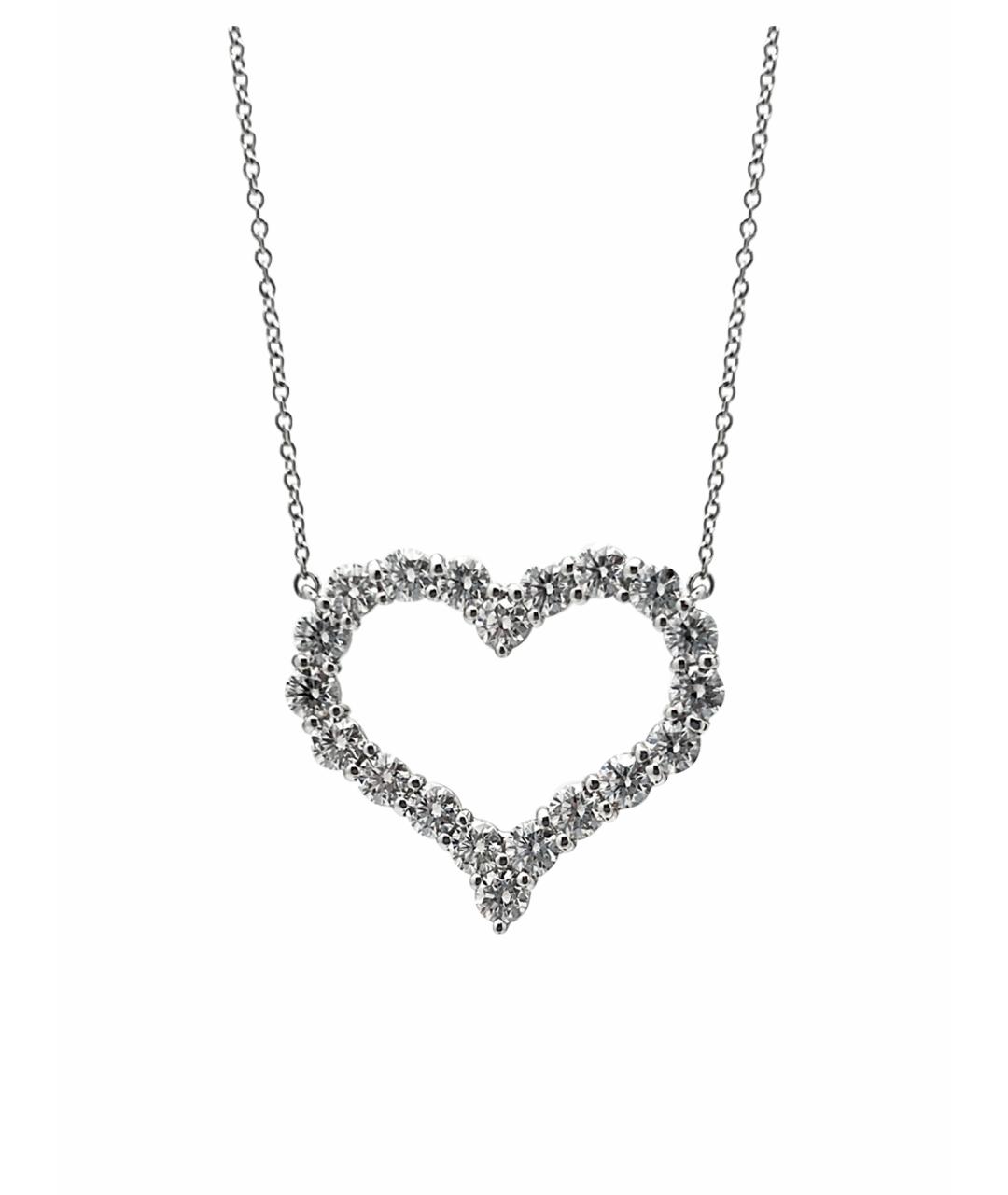 TIFFANY&CO Серебряное платиновое колье, фото 1